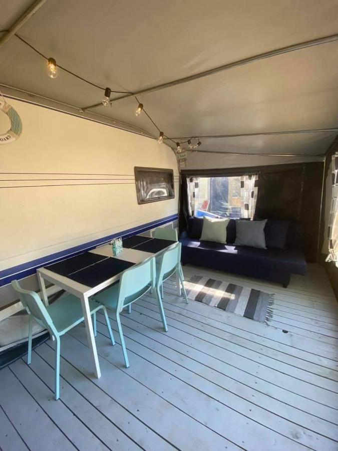 Готель Przyczepa Abordaz Na Campingu Kormoran Хель Екстер'єр фото